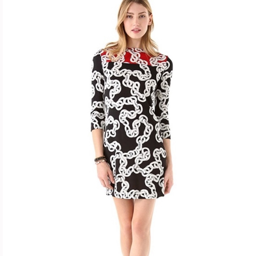 Diane bon Furstenburg Chain link dress